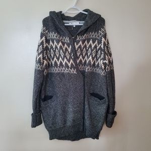 Victoria's Secret Hooded Fair Isle Sweater